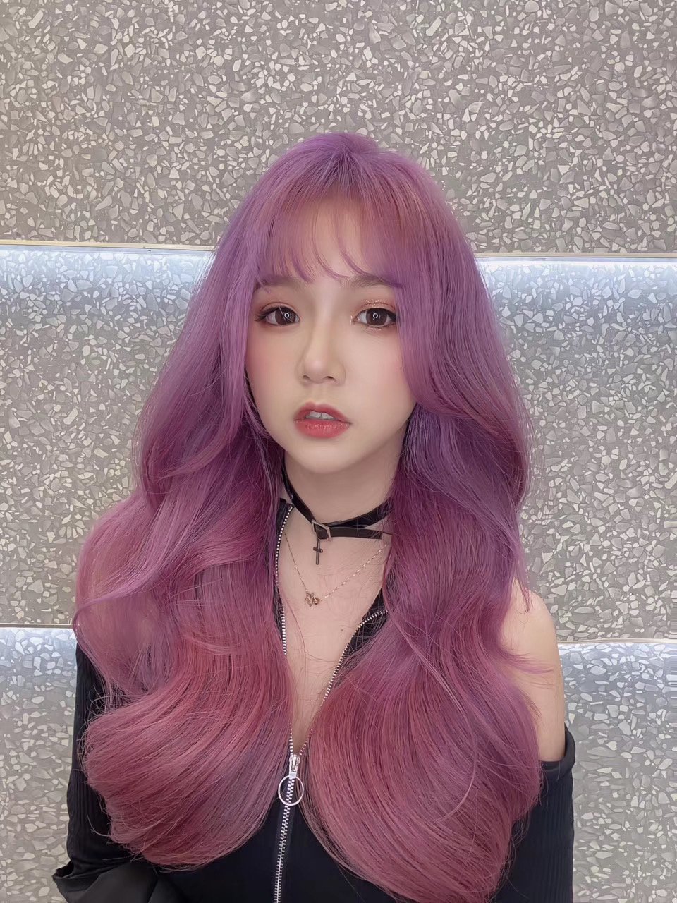 Rose brown extension and colour design