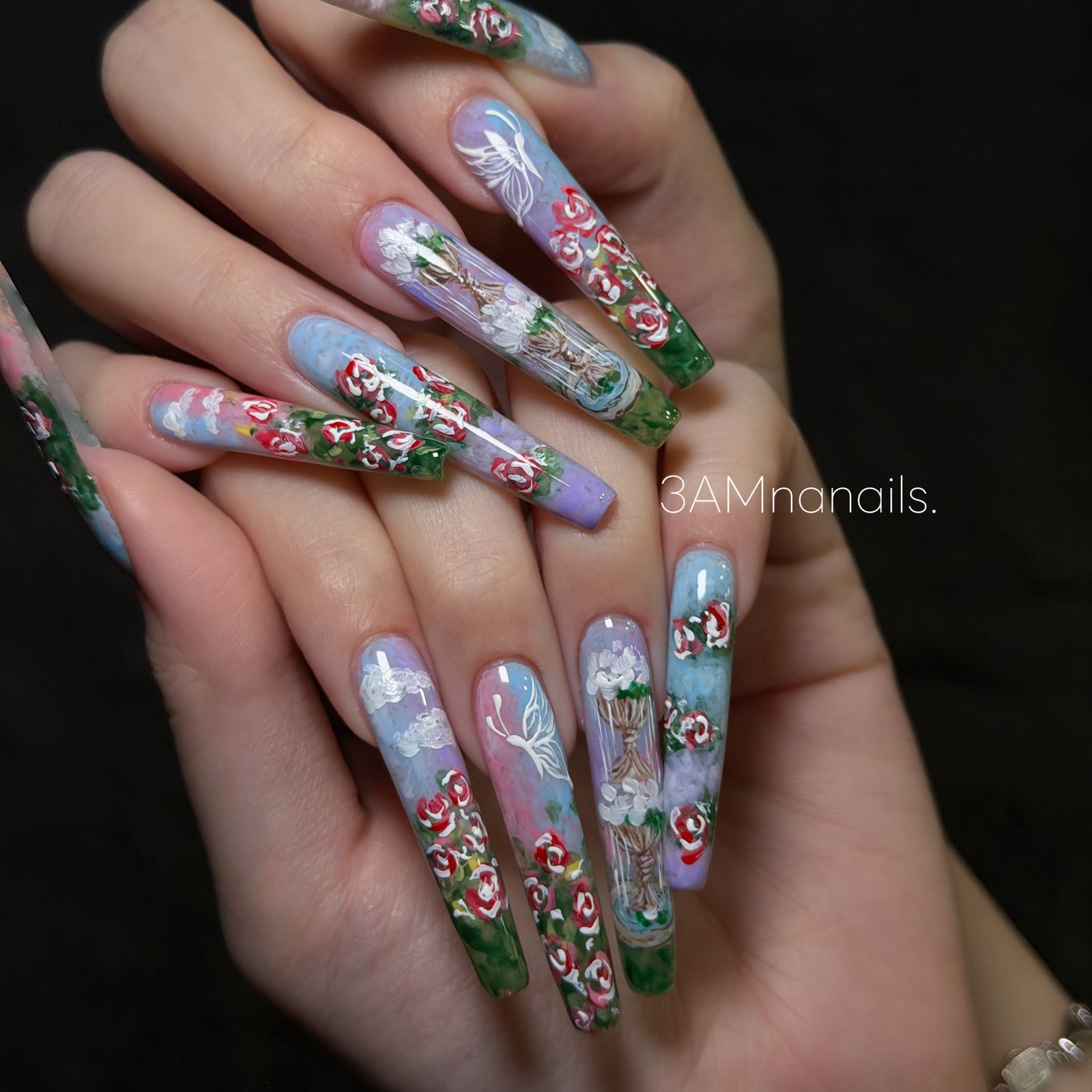3D nail art by Nana