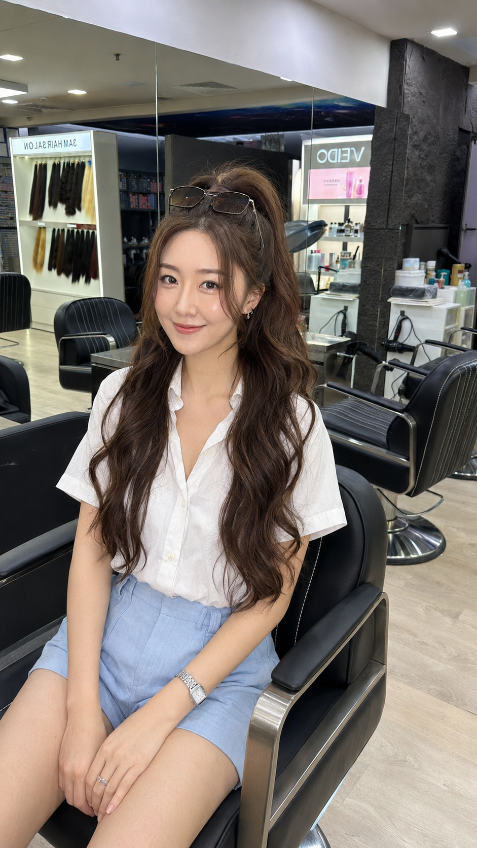 3AM Hair Salon colour design result