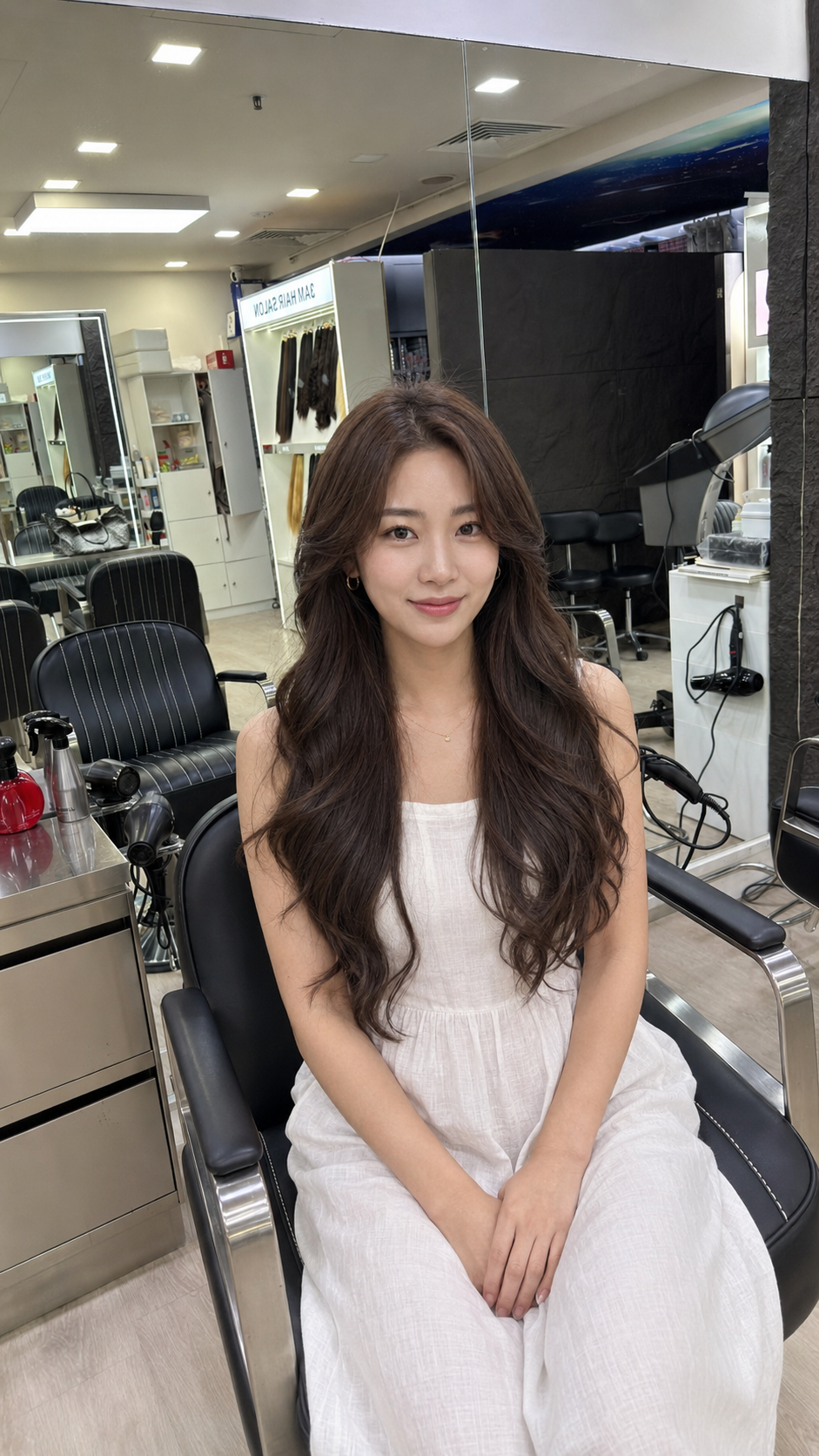 3AM Hair Salon colour design result