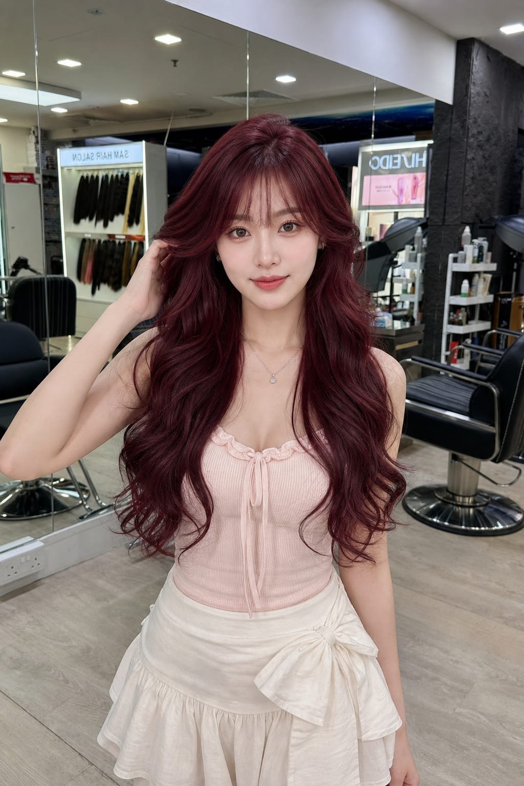 3AM Hair Salon hair extension result